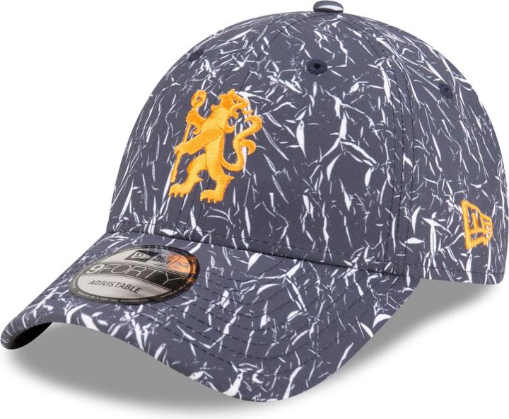 Produktbild New Era 9Forty Strapback Cap - FC Chelsea crinkle print