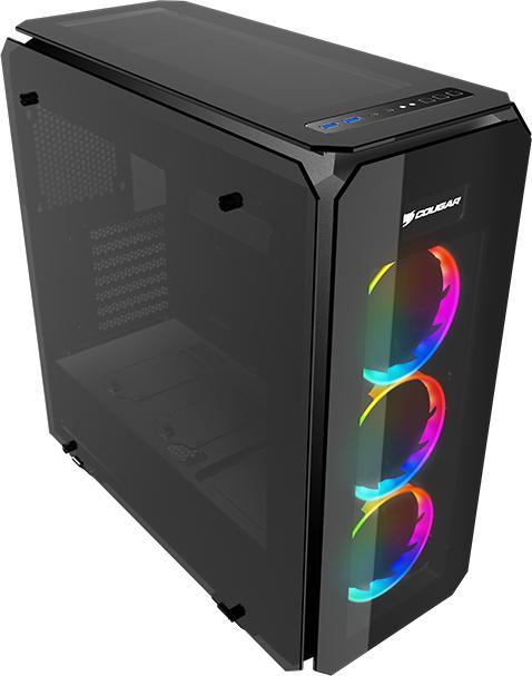 Actual product image Compucase Cougar Puritas RGB - Tower - ATX - without power supply unit (ATX, mATX, Mini-ITX)