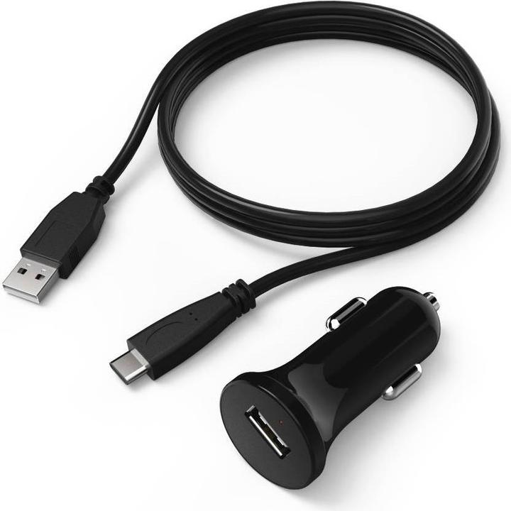 Produktbild Hama KFZ-Ladegerät mit USB-C-Kabel