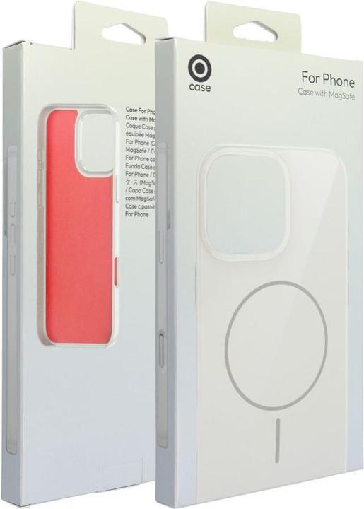 Immagine prodotto OEM Back panel cover Glossy Mag Cover compatible with MagSafe for IPHONE 15 white (Apple iPhone 15)