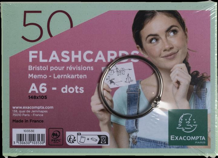 Actual product image Exacompta Index cards (148 x 105 mm, 205 g/m², 50 x)