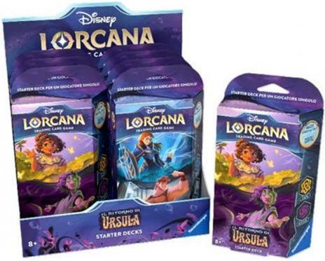 Actual product image GED Lorcana Box Starter Decks: Il Ritorno di Ursula ITA (Booster Pack)