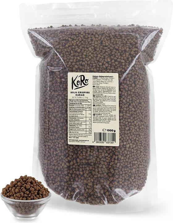 Actual product image KoRo Soy Crispies with cocoa (1000 g)