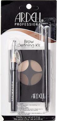 Produktbild Ardell Brow Defining Kit Set - Enthält beruhigendes Öl für Augenbrauen, Wachsstreifen zur Haarentfernung