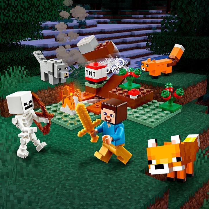 Actual product image LEGO The Taiga Adventure (21162, LEGO Minecraft)