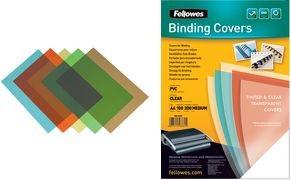 Actual product image Fellowes PVC cover sheet