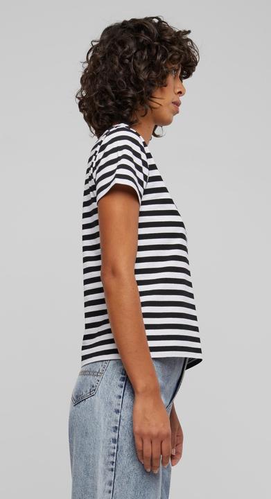 Actual product image Urban Classics Ladies Regular Striped Tee - 142653 (M)