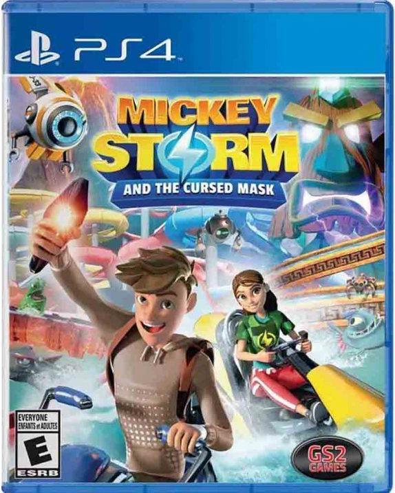 Actual product image Mindscape Mickey Storm and the Cursed Mask (import) (PS4)