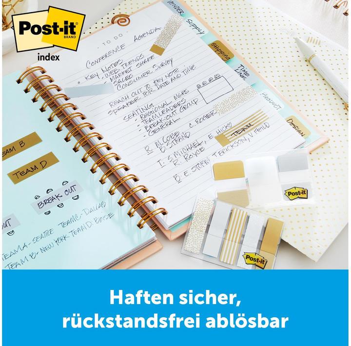 Produktbild Post-it Index Mini Metallic (1 x 7 x 14.5 cm)