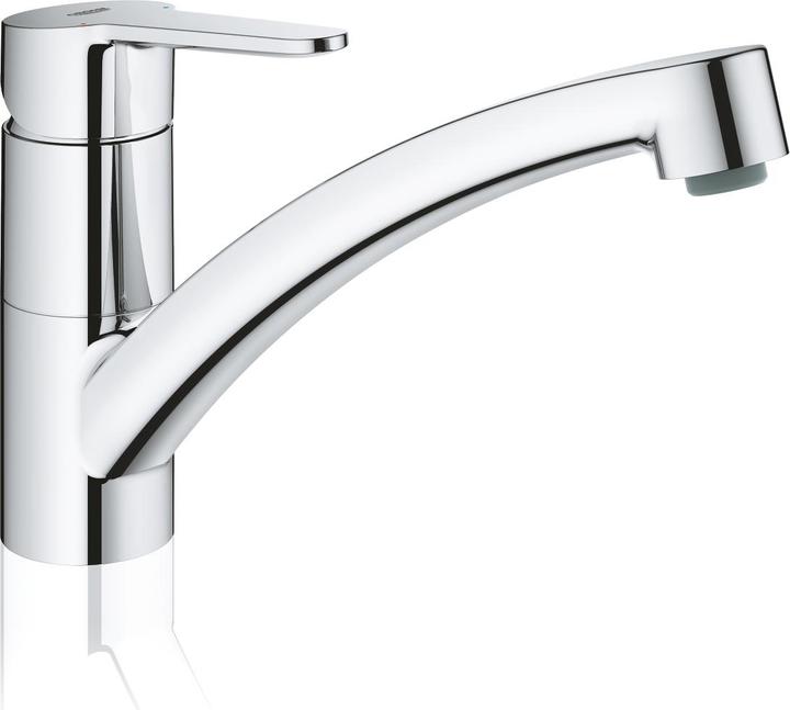 Actual product image Grohe Kitchen faucet with single lever mixer Start Eco glossy chrome 31685000