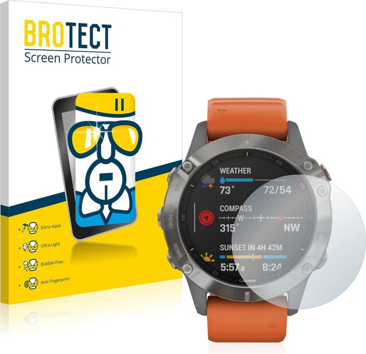 Actual product image BROTECT AirGlass Glass (fenix 6)