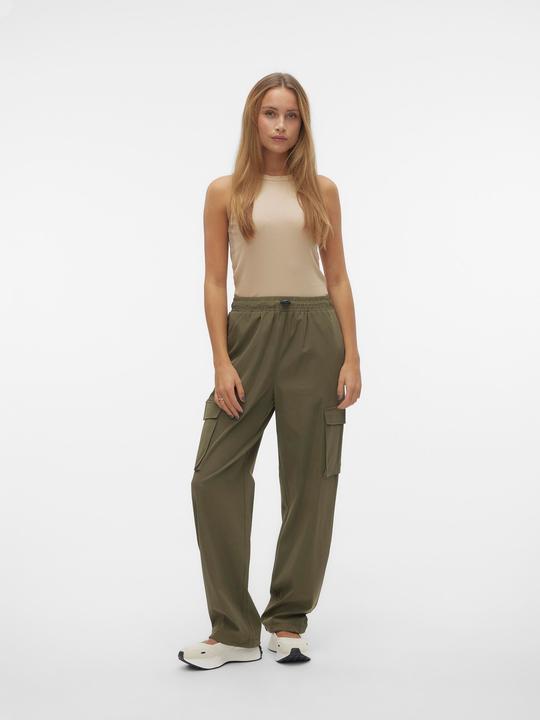 Actual product image Vero Moda VMPEPPER Hohe Taille Cargohose Cargo-Hose (30)