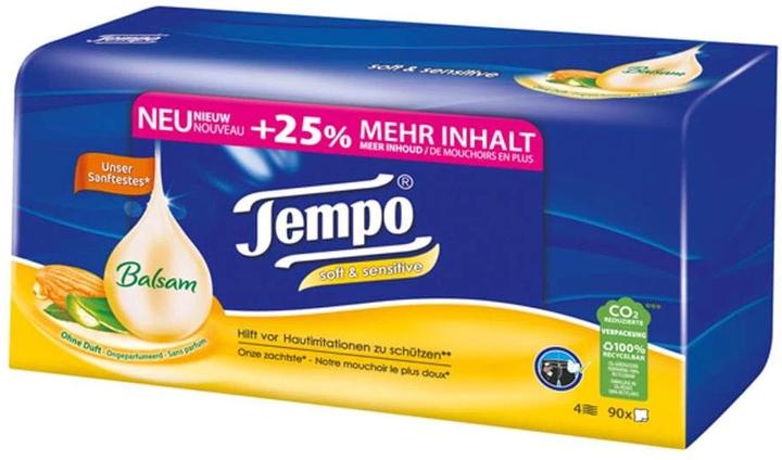 Tempo Taschentücher Box soft & sensitive 90 Stück