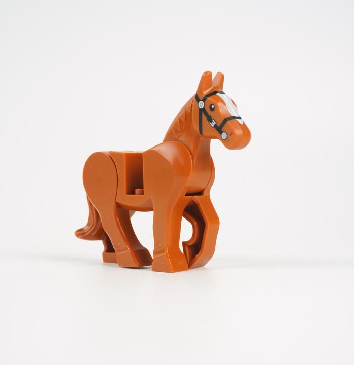 LEGO Horse Dark Orange Knight Figures Minifigures - 10352c01pb08 NEW! Quantity 1x (10352)