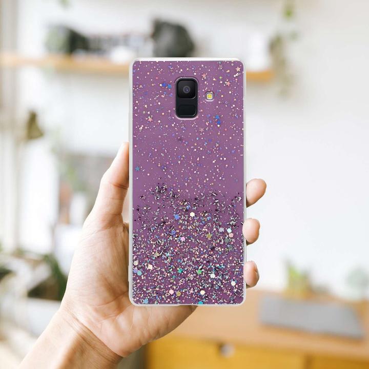 Immagine prodotto Cadorabo Copertura in TPU scintillante (Samsung Galaxy J6 (2018))