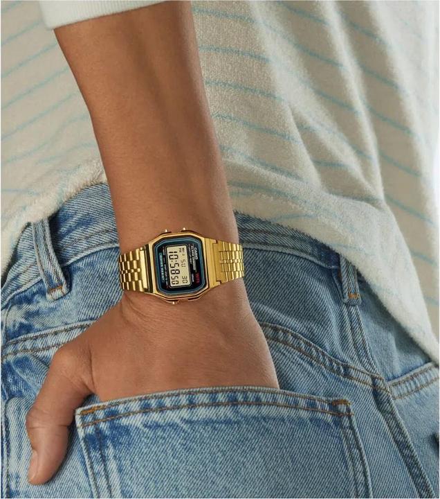 Actual product image Casio Vintage A159wgea-1ef (Digital watch, 36.30 mm)