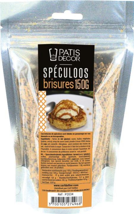 Image du produit Patisdécor Brisures de spéculoos (1 x)
