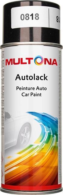 Actual product image Multona PAINTS AUTOMOTIVE 818 BLACK 0.4L