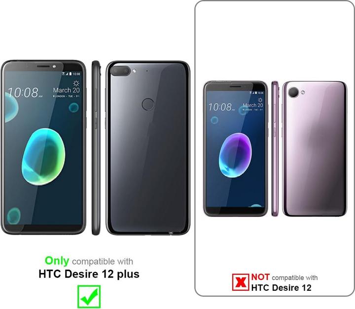 Produktbild Cadorabo Handykette für HTC Desire 12 PLUS Necklace Hülle mit verstellbarem Kordelband
