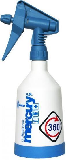 Kwazar Spray bottle Mercury Super Pro plus 0.5 L, white / blue, 8.9 x 8.9 x 29 cm (0.50 l)