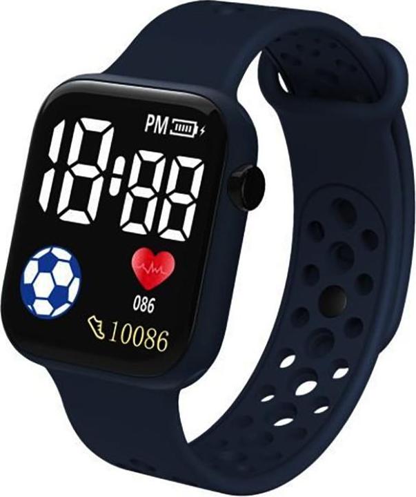 Immagine prodotto Cbx Orologio digitale a LED con cinturino in silicone e display da 12 ore Nero (37 mm)