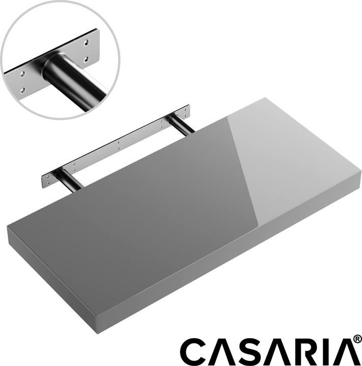 Actual product image Casaria 2x Floating Shelves (90 x 23 x 3.8 cm)