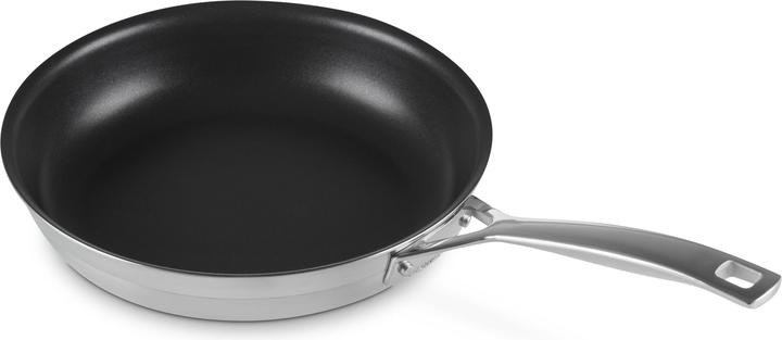 A 3 strati (24 cm, Padella per friggere, Acciaio inossidabile)
