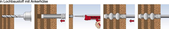 Actual product image Fischer Injection anchor sleeves FIS HK (50 pcs.)