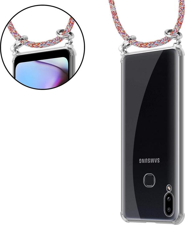 Produktbild Cadorabo TPU Handy Kette SILBER Cover