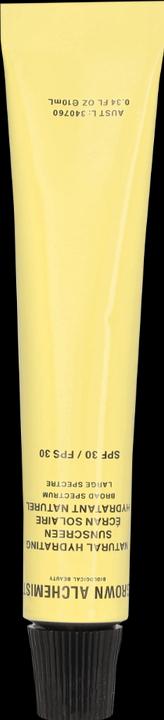 Actual product image Grown Alchemist Natural Hydrating Sunscreen Spf30 (Suntan cream, SPF 30, 10 ml)