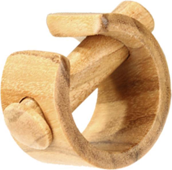 Immagine prodotto Star Piercing Bullone a spina con scudo in legno d'ulivo (Organico, senza ottone)
