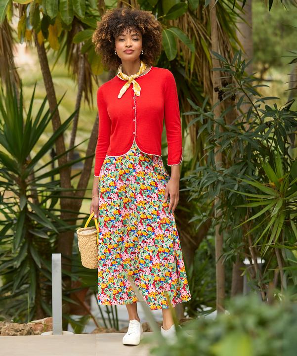 Actual product image Joe Browns Lightweight Spring Floral Maxi Skirt (42)