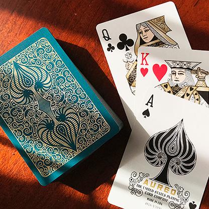 Produktbild Bicycle Aureo playing cards (Englisch)
