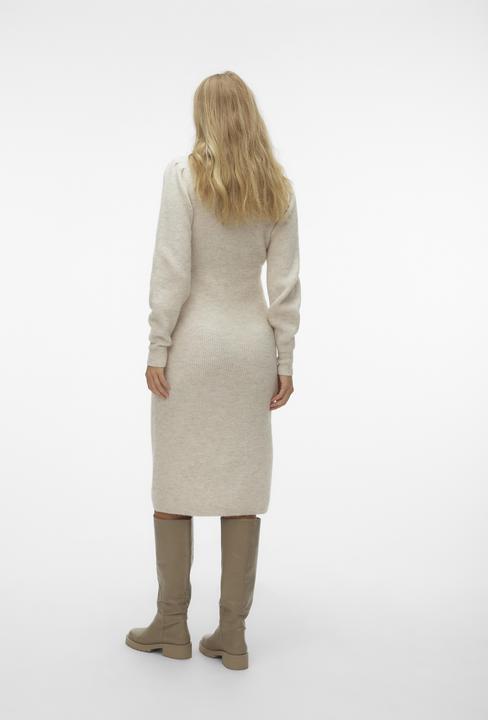 Produktbild Vero Moda Maternity VMMVILLA LS O-NECK DRESS GA LCS Strickkleid (XL)