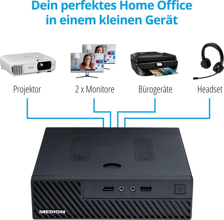 Immagine prodotto Medion Akoya S23002 (Intel Celeron J4105, 4 GB, 128 GB)