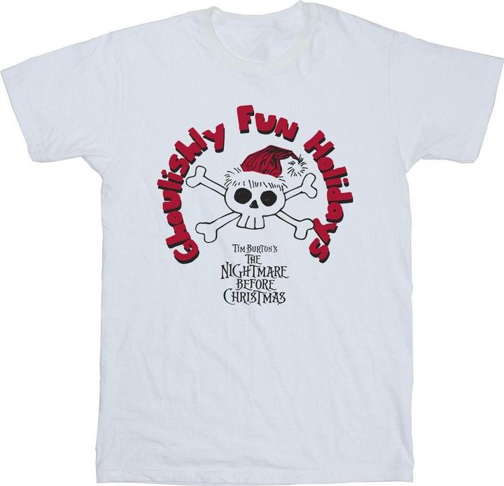 Produktbild Disney The Nightmare Before Christmas Ghouishly Fun Holidays TShirt (4XL)