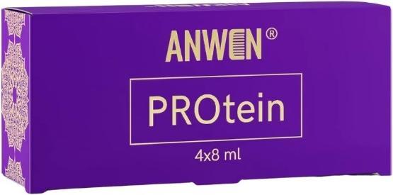 Anwen Protein protein treatment for hair in ampoules 4x8ml (32 ml)