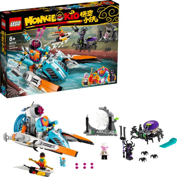 Immagine prodotto LEGO Il motoscafo di Monkie Kid Sandy (80014, LEGO Monkie Kid)