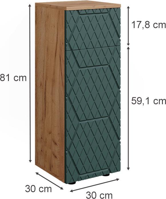 Actual product image Vicco Irma (30 x 30 x 81 cm)