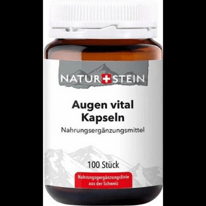 Actual product image Naturstein Eyes Vital Caps (100 Piece, Capsules, 154 g)