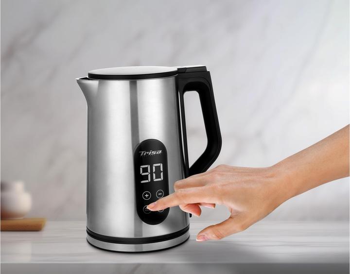 Image du produit Trisa Bouilloire Digital Boil 1.7 l, argent (1.70 l)