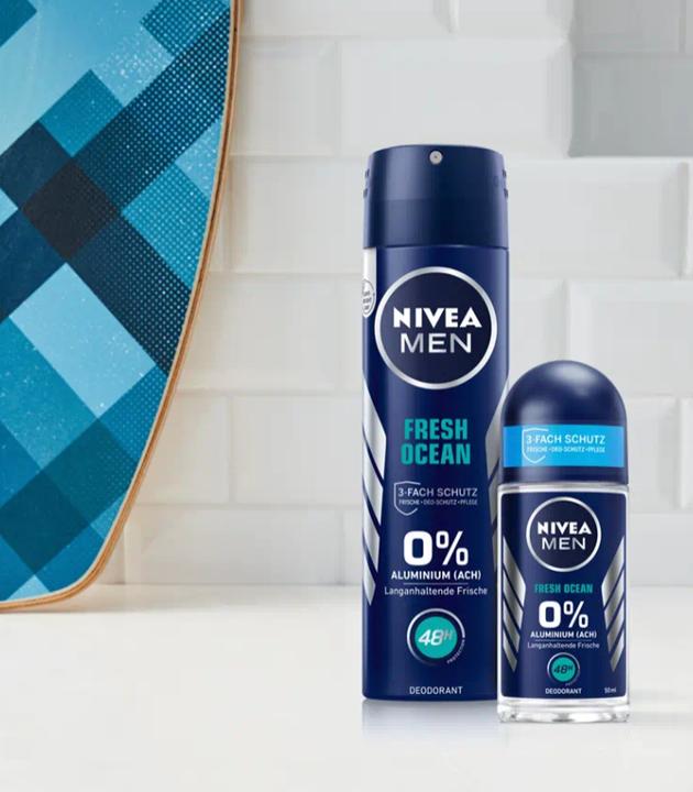 Actual product image Nivea Men Fresh Ocean (Spray, 150 ml)