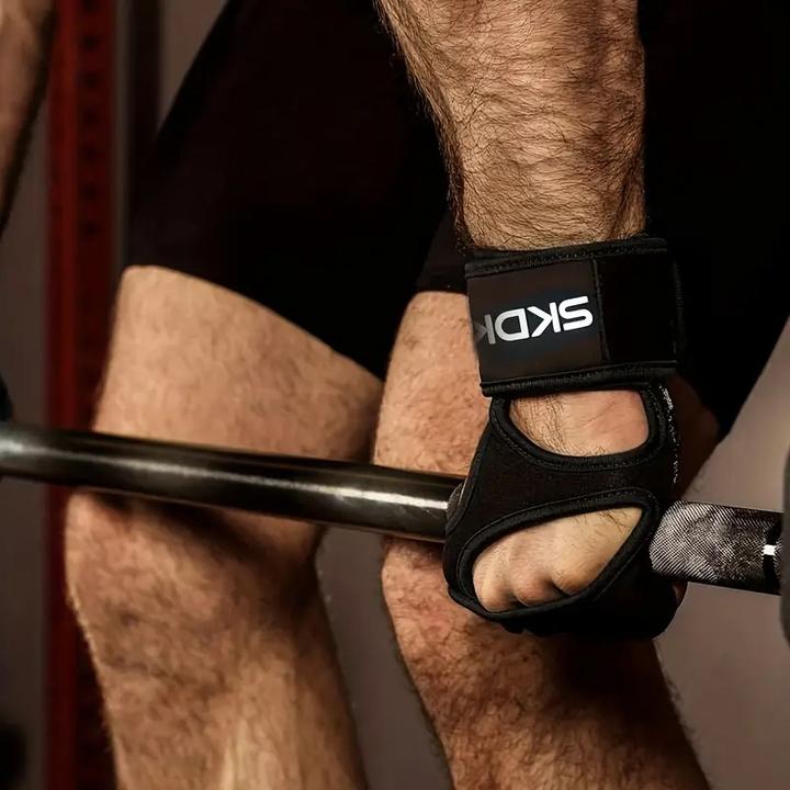 Actual product image Cbx Fitness-Handschuhe mit Handgelenkbandagen und Silikongel Grösse S (S)
