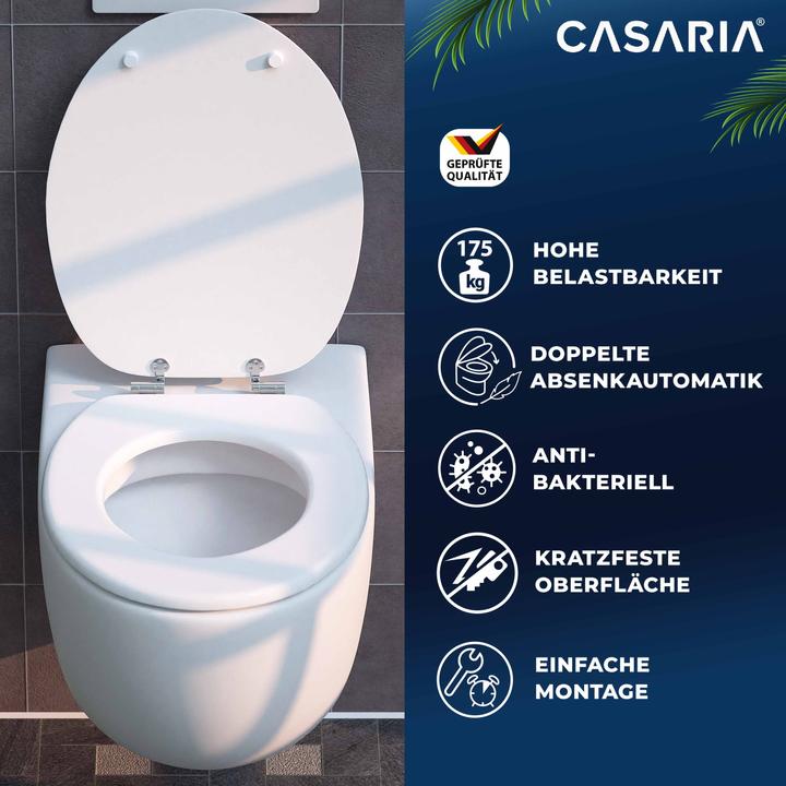 Actual product image Casaria Toilet seat
