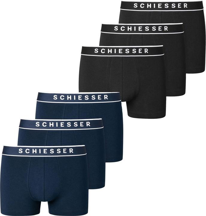 Schiesser Retro Boxer 95/5 Organic Cotton (M, 6er Pack)