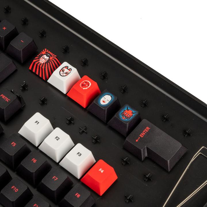 Actual product image Traitors Kabuki Keycap Set