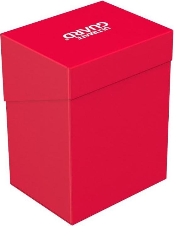 Produktbild Ultimate Guard UGD010258 - Kartenbox - für 80+ Karten, Standardgrösse, rot