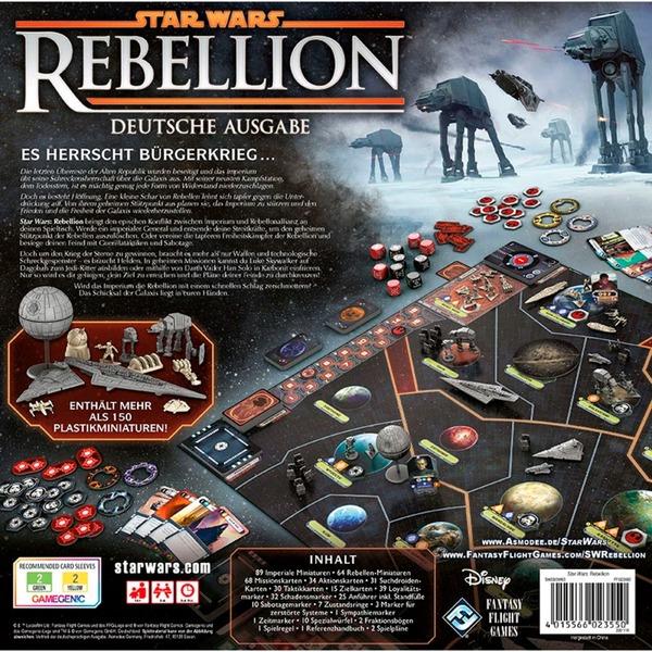 Image du produit FFG FFGD3002 - Star Wars : Rebellion, Jeu de plateau, jeu de base, 2-4 joueurs, 14 ans et + (édition DE) (Allemand)