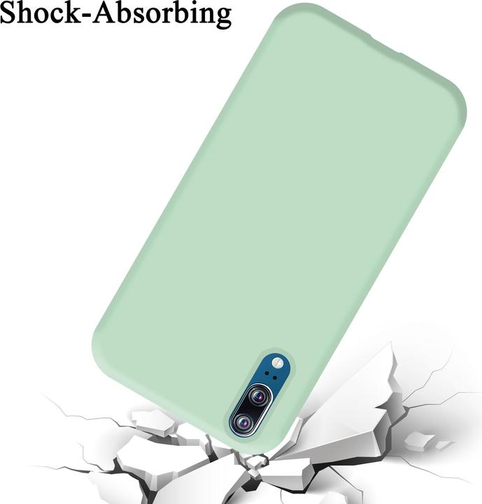 Actual product image Cadorabo TPU Liquid Silicone Case Cover (Cubot P20)