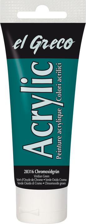 Produktbild Kreul el Greco Acrylic (Chromoxidgrün, 75 ml)